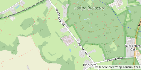 Map of Alton, Hampshire