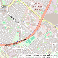 Map of Oxford, Oxfordshire