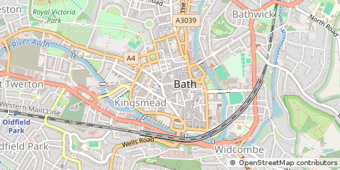 Map of Bath