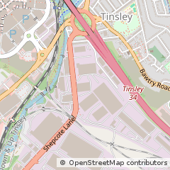 Map of Sheffield
