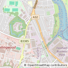 Map of Fareham