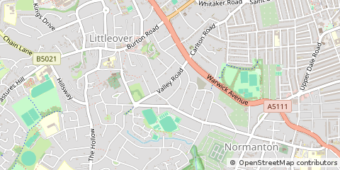 Map of Derby