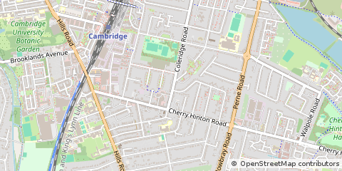 Map of Cambridge