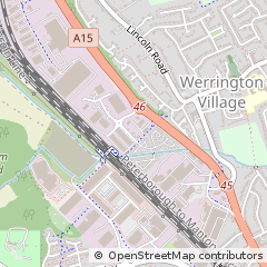 Map of Peterborough