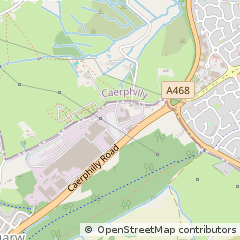 Map of Cardiff