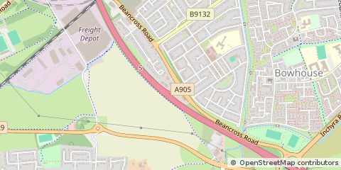 Map of Grangemouth