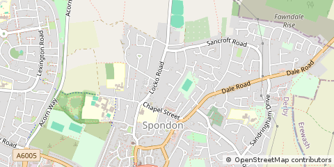 Map of Derby
