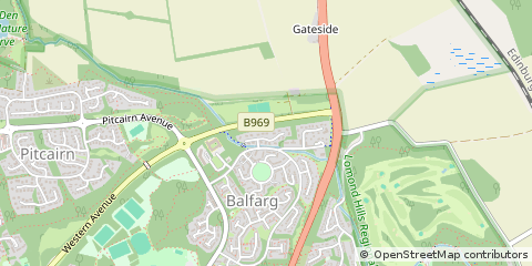 Map of Glenrothes