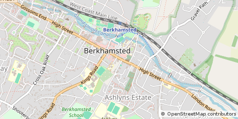 Map of Hertfordshire