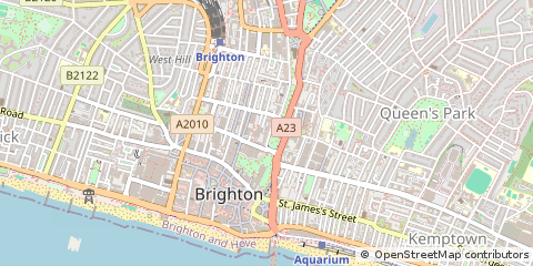 Map of Brighton