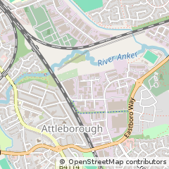 Map of Nuneaton