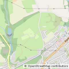Map of Llanelli, Carmarthenshire