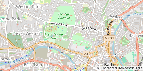Map of Bath