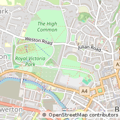 Map of Bath