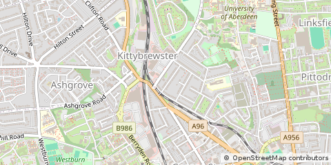 Map of Aberdeen