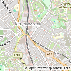 Map of Aberdeen