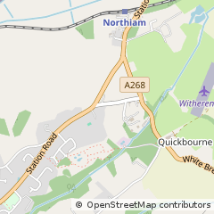 Map of RYE, East Sussex