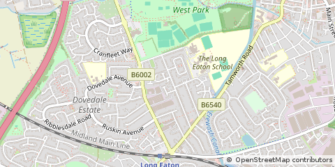 Map of Nottingham
