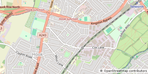 Map of Chessington