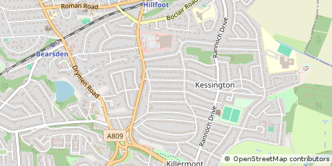Map of Glasgow