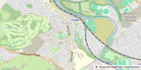 Map of Cardifff