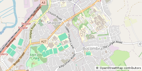 Map of Craigavon