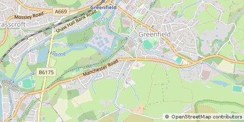 Map of Oldham