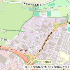 Map of Andover, Hampshire
