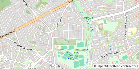 Map of Leeds, West Yorkshire