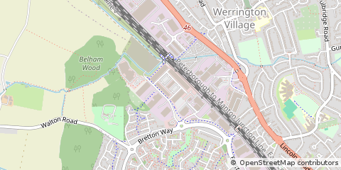 Map of Peterborough