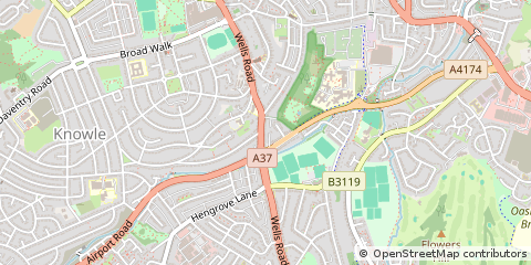 Map of Bristol