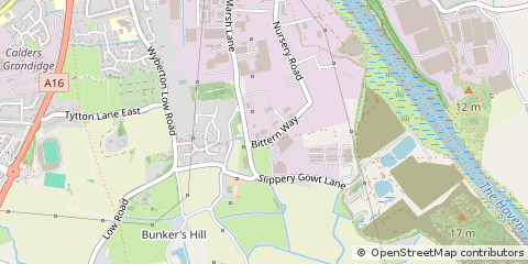 Map of Boston, Lincolsnhire
