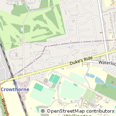 Map of Crowthorne