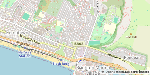 Map of East Sussex