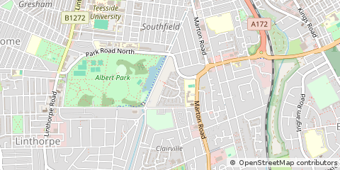 Map of Middlesbrough