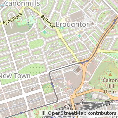 Map of Edinburgh, Midlothian