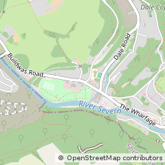 Map of Ironbridge, Telford, Shropshire