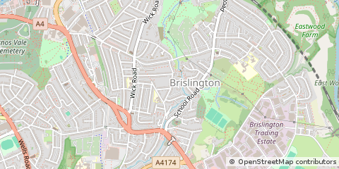 Map of Bristol