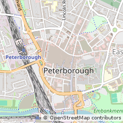 Map of Peterborough