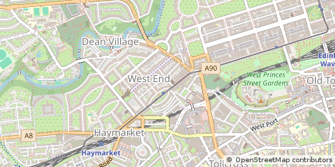 Map of Edinburgh