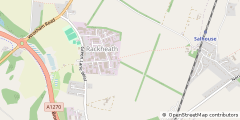 Map of Norwich