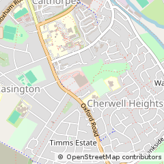 Map of Banbury, Oxon