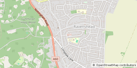 Map of Nottingham