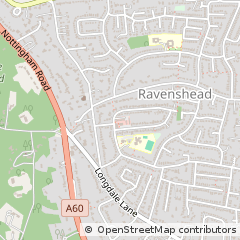 Map of Nottingham