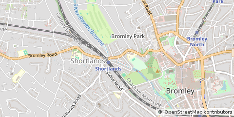 Map of Bromley