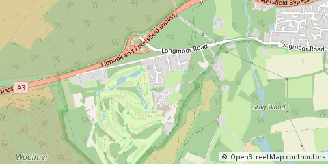 Map of Liphook, Hampshire