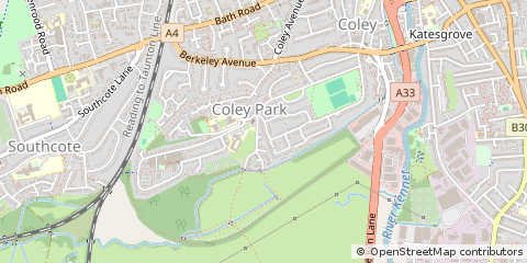 Map of Reading