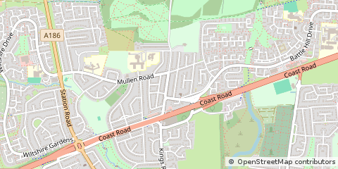 Map of Tyne & Wear