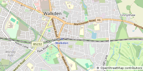 Map of Manchester
