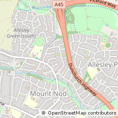 Map of West Midlands